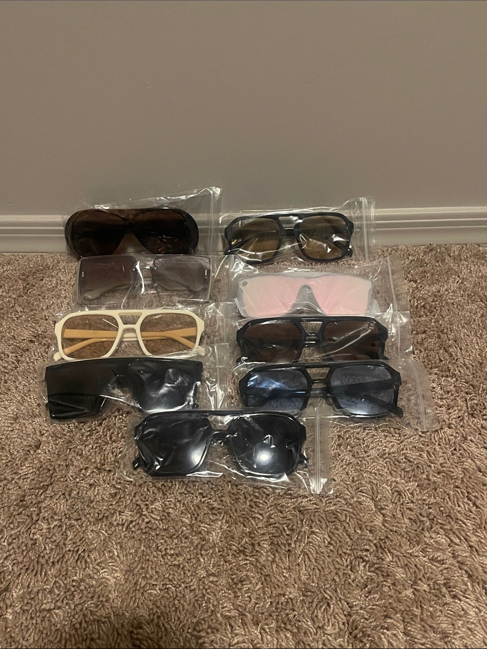 Women’s Sunglasses Bundle of 9 Assorted Colors #1